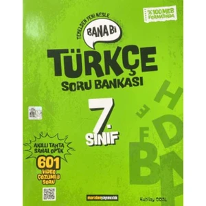 Maraton Yayıncılık 7. Sınıf Bana Bi Türkçe Soru Bankası - Kubilay Oral