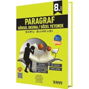İşleyen Zeka Yayınları 8. Sınıf Paragraf Görsel Okuma Sözel Yetenek Soru Bankası - Ramazan Arslan