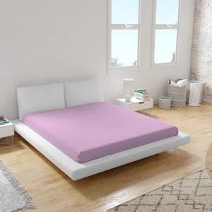 Premium Pembe 180X200 Battal Boy Lastikli Penye Çarşaf