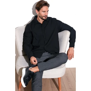 Streç Pamuklu Regular Fit Gömlek Erkek Gömlek CF25W128861