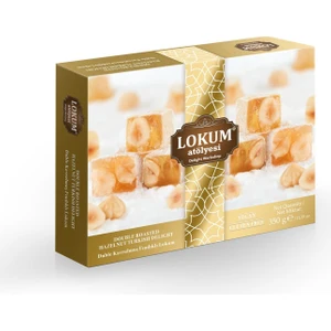 Duble Kavrulmuş Fındıklı Lokum 350G