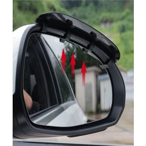 Araba Ayna Yağmur Koruyucu Siper Karbon Desenli