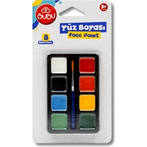 Tablet Yüz Boyası 8 Renk ( -YUZ002)