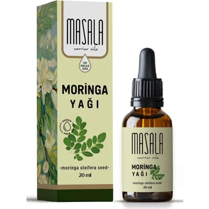 Moringa Yağı 20 ml  Soğuk Pres (Moringa Carrier Oil