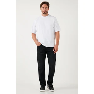 Pamuklu Yüksek Bel Comfort Fit Boru Paça Jeans Erkek Kot Pantolon 4411S16TEXAS