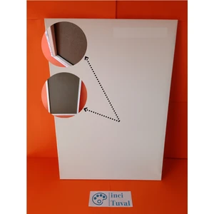 İnci Tuval 60X90 cm Tuval Profesyonel 1.kalite %100 Pamuk 380GR/M2 Ressam Dokulu Astarlı Gergin Arkadan Zımbalı