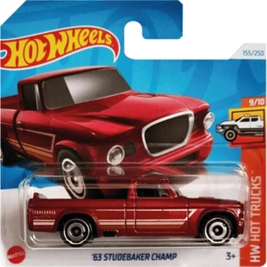 Hot Wheels 1/64 Ölçek Tekli Regular Arabalar HTC35 Hw Hot Trucks / '63 Studebaker Champ