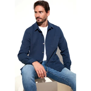 Pamuklu Tek Cepli Regular Fit Gömlek Erkek Gömlek CF25W129140