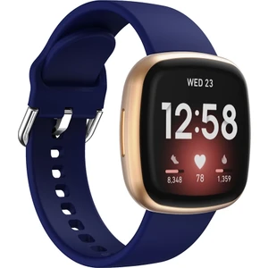ZHKJ Shop Fit Versa 3 Silikon Kordonlu Saat Lacivert (Yurt Dışından)