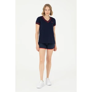 U.S. Polo Assn. Kadın Lacivert Şort (Örme) 50285890-VR033