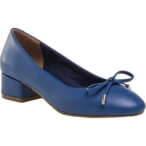 Önü Fiyonklu Alçak Topuk Kadın Ayakkabı