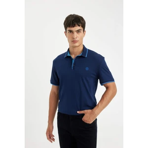 New Regular Fit Polo Yaka Kısa Kollu Pike Tişört D5993AX24SM