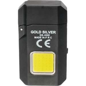 Gold Silver Cob LED Type-C Şarjlı Elektrikli Çakmak Cep Feneri GS-4000