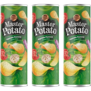 Potato Sebze Çeşnili Cips 160 gr 3 Adet