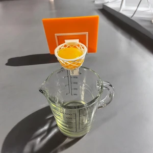 3Cup Design Yumurta Sarısı Beyazı Ayırıcı Aparat-Basket Potası Şeklinde