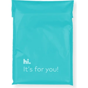 Ambalaj Pazarı Cepsiz Turkuaz Kargo Poşeti 18 x 25+5 cm 100 Adet