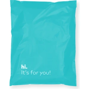 Ambalaj Pazarı Cepsiz Turkuaz Kargo Poşeti 35 x 45 + 5 cm 100 Adet