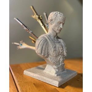 Cadde 3D Sezar Kalemlik Julius Sezar Kalemlik Brutus Kalemlik