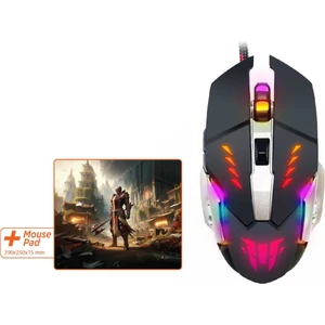 Gaming Mouse + Mouse Pad PGS303