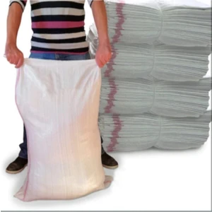 Naylon Çuval - Sentetik Çuval - Saman Çuval - Moloz Çuvalı - Şeker Un Çuvalı 10 Adet 70x115 Cm