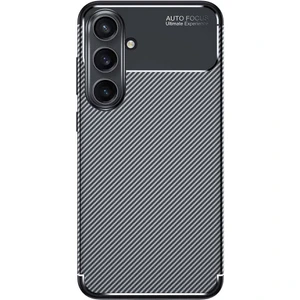 Samsung Galaxy S24 Fe Kılıf Karbon Desenli Lux Negro Silikon