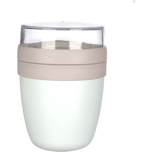 Pratik Taşınabilir Yoğurt, 650 ml Müsli Saklama Kabı,contalı Kapak Sızdırmaz ,kaşıklı Beslenme Kabı,diyet Beslenme Kutusu