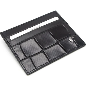 Siyah B.kroko Unisex Deri Kartlık 0244B7K