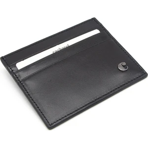 Siyah Analin Unisex Deri Kartlık 0244A55
