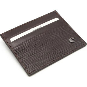 Kahve A.kabuğu Unisex Deri Kartlık 0244A4K