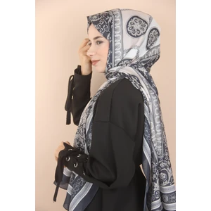 Taş Emproyal Etnik Desen Şal