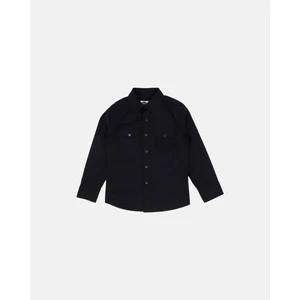 RG Brand Erkek Çocuk Çıtçıtlı Uzun Kollu Gabardin Gömlek