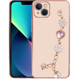 Apple iPhone 14 Plus Kılıf El Tutamaçlı Kamera Korumalı Taka Silikon Kapak
