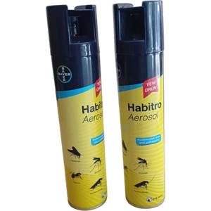Habitro Aerosol 275 ml x 2 Adetli Yeni Ürün (Haşere Ilacı )