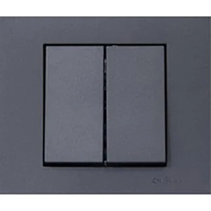 Grano Füme İkili Komütatör Mekanizma+Çerçeve Modern Tasarım 1 Adet