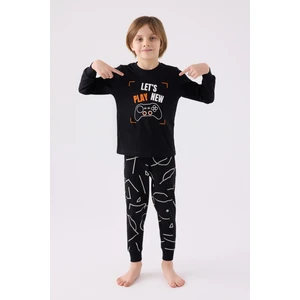 Erkek Çocuk Pijama Takımı ,süprem Dokuma