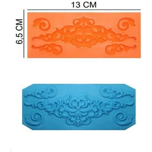 Şeker Hamur Kalıbı Silikon Tac 6, 5*13 cm