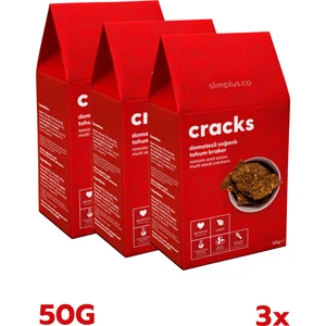 3 Paket Domates Soğanlı Glutensiz Vegan Tohum Kraker Cracks 50gr
