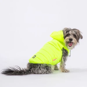 Neon Sarı Railway Anorak Yelek Köpek Yeleği Köpek Kıyafeti Köpek Yağmurluk