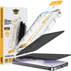 Buff Apple iPhone 16 Plus 5d Privacy Easyfit 2 Adet Ekran Koruyucu