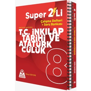 Örnek Akademi Yayınları LGS 8. Sınıf T.C. İnkılap Tarihi ve Atatürkçülük Seti Çalışma Kitabı 2024-2025