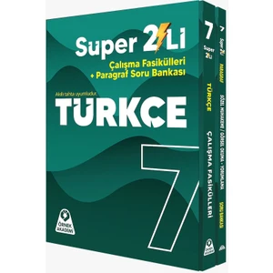 Örnek Akademi Yayınları 7. Sınıf Türkçe Seti Çalışma Kitabı