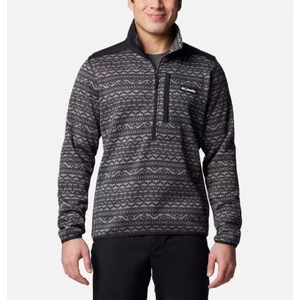 Mens Sweater Weather Printed Half Zip Iı Erkek Polar AO5809