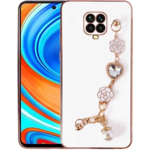 Xiaomi Redmi Note 9s Kılıf El Tutamaçlı Kamera Korumalı Taka Silikon Kapak