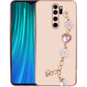 Xiaomi Redmi Note 8 Pro Kılıf El Tutamaçlı Kamera Korumalı Taka Silikon Kapak