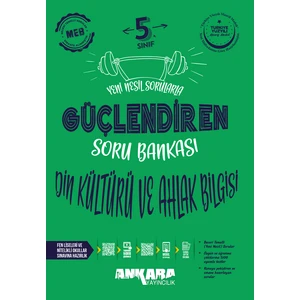 Ankara Yayıncılık 5. Sınıf Güçlendiren Din Kültürü ve Ahlak Bilgisi Soru Bankası 2024-2025