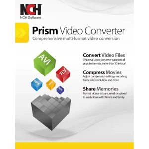 Prism Video File Converter (Windows) - 1 PC Lifetime/Ömür Boyu Abonelik Kodu