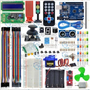Arduino Süper Başlangıç Eğitim Seti Eğlenceli Tasarım ve Zeka Geliştirici Materyal