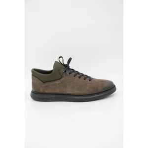 8K8566-6862 Erkek Casual Bot - Haki