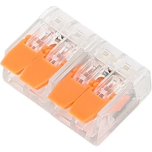 4'lü Çok Amaçlı Buat Tırnaklı Wago Klemens (10-100 Adet)