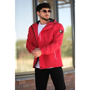 Stil Kombin Baskılı Spor Likra Kumaş Yağmurluk Mevsimlik Pldp 2967